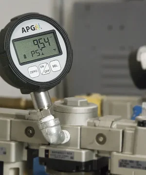 PG7 Digital Pressure Gauge Illustrated