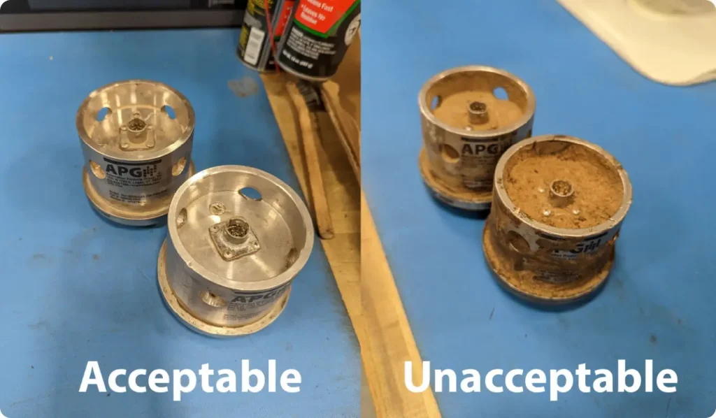 Warrant and Return acceptable vs not acceptable
