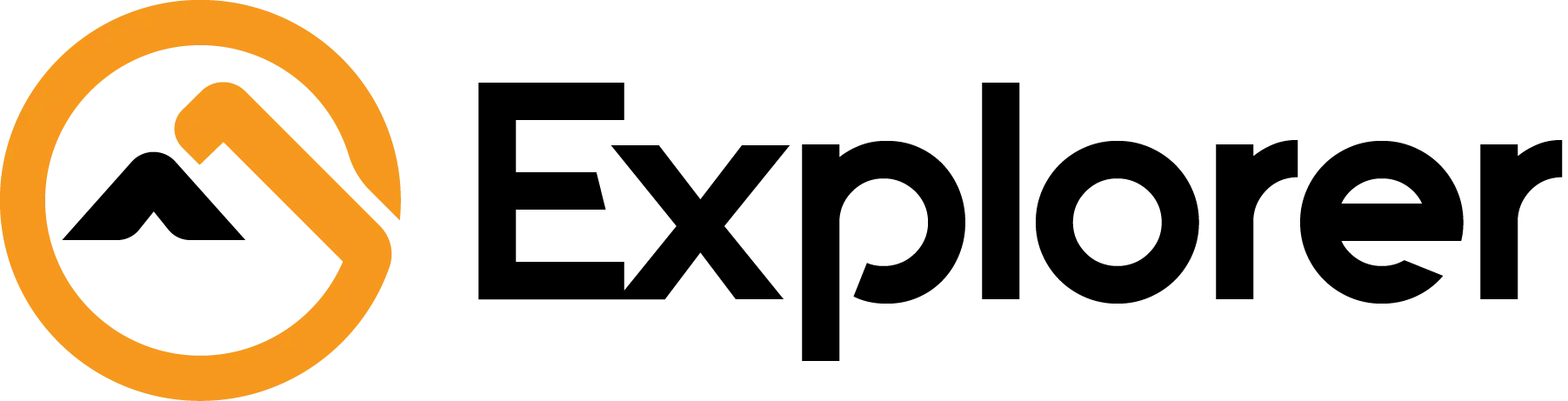 Explorer Logo Black and Orange